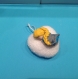 Boule de noel avec un bebe fimo 