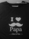 T-shirt personnalisé avec prénom pour papa, papy, parrain,ect.... 