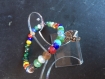 Bracelet à perles multicolores 