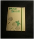 Note book de 15 carttes journaling embossées couleur ivoire 