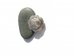 Perle passant métal en forme de fleur largeur du passant 1 cm 