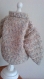 Polo bébé en coton taille 6 mois couleur rocaille beige et bleu 
