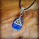 ☆ collier celtique ☆ véritable lapis-lazuli 