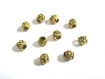 20 perles métal intercalaires couleur doré vieilli 4mm 