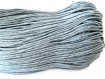 5 mètres fil coton ciré gris foncé 1.5mm 