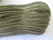 20 mètres fil coton ciré olive 1.5mm 