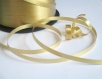 10 mètres de bolduc doré pour emballage cadeaux et décoration 5mm 