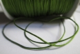 10m fil nylon vert olive tressé 0.8mm 