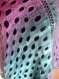 Poncho tricote main en fil( 70% acrylique 20%laine 10% mohair) 