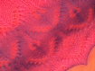 Châle tricote main 