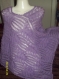 Poncho violet