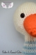 Gabin le canard calin - amigurumi - doudou - peluche crochet 