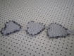 Marque pages crochet dentelle /perles 