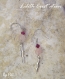 Boucles d'oreille argent 925, swarovsky (070915-a) 