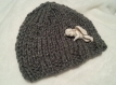 Bonnet tricote a la main taille m laine achete chez phildar bergere de france 
