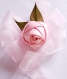 2m ruban organza rose pâle 25mm 