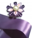 5m ruban satin luxe double face violet d'évêque 50mm super qualité 