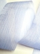 1m organza nacrée pliée ruban coréen large bleu clair 60mm haute qualité 