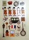 Stickers, autocollants 3d garde royal britannique,style rétro 