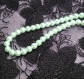50 perles vert tiffany nacré 6mm 