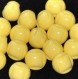 B56c3r / mercerie boutons boules plastique jaune 14mm vendus à l'unité 