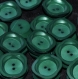 B51a1r / mercerie boutons carrés coloris vert foncé 20mm vendus à l'unité 