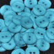 B49h3r / mercerie boutons plastique bleu 15mm vendus à l'unité 