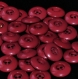 B47g3r / mercerie boutons plastique rouge bordeaux 22mm vendus à l'unité 