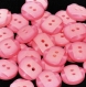 B47f3r / mercerie boutons originaux plastique rose 14mm vendus à l'unité 