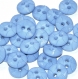 B42d1r / mercerie boutons coloris bleu motif ciselé 13mm vendus à l'unité 