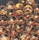 B40h1r / mercerie boutons plastique boule orange transparent 8mm vendus à l'unité 