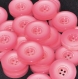 B38d3r / mercerie boutons ronds plastique rose 22mm vendus à l'unité 