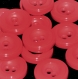 B34g1r / mercerie boutons épais plastique rouge 20mm vendus à l'unité 
