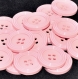 B32b3r / mercerie boutons ronds rose 26mm vendus à l'unité 
