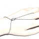 5288r / bijou chaîne de main bracelet bague acier inoxydable grain de café 