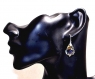 Swarovski boucles d'oreilles en argent 925 (certifié) - bo378 