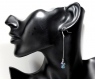 Swarovski boucles d'oreilles en argent 925 (certifié) - bo596 