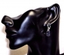 Swarovski boucles d'oreilles en argent 925 (certifié) - bo402 