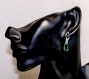 Swarovski clips d'oreilles en argent 925 (certifié) - bc41 