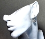 Swarovski boucles d'oreilles en argent 925 (certifié) - bo288 