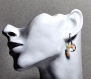 Swarovski boucles d'oreilles en argent 925 (certifié) - bo281 