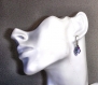 Swarovski boucles d'oreilles en argent 925 (certifié) - bo264 