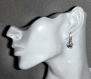 Swarovski boucles d'oreilles en argent 925 (certifié) - bo162 