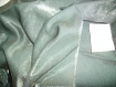 N°185-tissu en satin epais non froissable - gris argent 