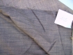 N°105-coupon de tissu en coton polyester extensible effet jean- marron noir 