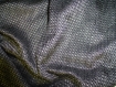 N°78-tissu en lainage - noir et beige - coupon
