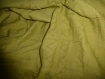 N°76-tissu en maille jersey laine tricot-couleur vert moutarde