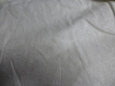 N°70-tissu en coton damasse a motifs fleurs - ecru