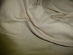 N°68-tissu en coton et viscose non froissable artisanal- beige