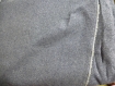 N°10-tissu en polyester metallise argente - couleur argent